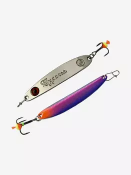 Блесна для рыбалки ECOPRO Судачья с глазом, 65мм, 12г, PPH, зимняя на судака, щуку, окуня, вертикальная, Фиолетовый