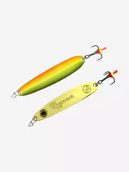 Блесна для рыбалки ECOPRO Судачья с глазом, 70мм, 15г, FRG зимняя на судака, щуку, окуня, вертикальная, Желтый