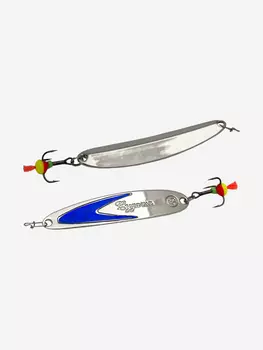 Блесна для рыбалки ECOPRO Судачья синий флекс, 65мм, 12г, SBF зимняя на судака, щуку, окуня, вертикальная, Синий