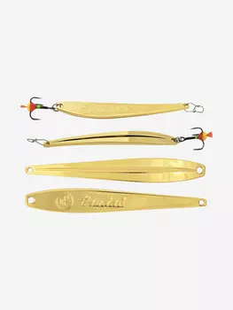 Блесна для рыбалки ECOPRO Vandal, 75мм, 8г, G, вертикальная, Золотой