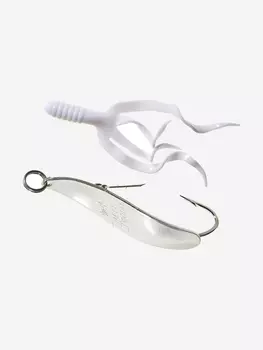 Блесна для рыбалки колебалка Mepps TIMBER DOODLE, 1, SILVER (блистер), Серебряный