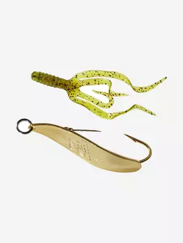 Блесна для рыбалки колебалка Mepps TIMBER DOODLE, 1, Gold (блистер), Золотой