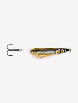Блесна для рыбалки колеблющаяся RAPALA Harmaja 18 /SMB, Коричневый