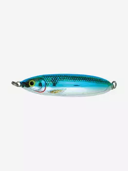 Блесна для рыбалки колеблющаяся RAPALA Minnow Spoon, 8см, 22гр /BSD (незацепляйка), Голубой