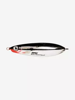 Блесна для рыбалки колеблющаяся RAPALA Minnow Spoon, 6см, 10гр /SH (незацепляйка), Черный