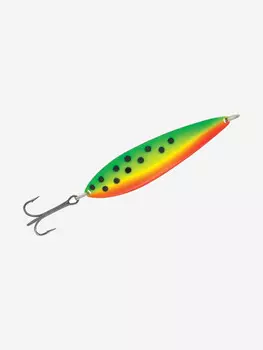 Блесна для рыбалки Kuusamo Atlantti 90/25 BL/GR/Fye/FR-B (колеблющаяся), Зеленый