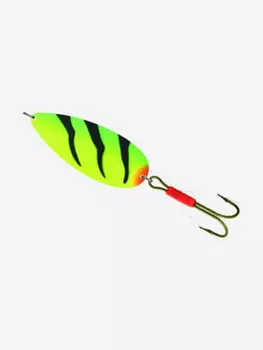 Блесна для рыбалки Kuusamo Hauki 80/22 незацепляйка, BL/GR/Fye-S (колеблющаяся), Зеленый
