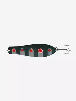 Блесна для рыбалки Kuusamo Professor 0, 130/44 с камнем, BL/R/S-S (колеблющаяся), Черный