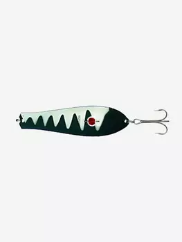 Блесна для рыбалки Kuusamo Professor 0, 130/44 с камнем, BL/N-R (колеблющаяся), Серый