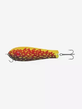 Блесна для рыбалки Kuusamo Professor 1, 115/27 с камнем, Ye/R-B (колеблющаяся), Красный