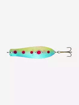 Блесна для рыбалки Kuusamo Professor 2, 90/26 с камнем, Ye/R/BLU-R (колеблющаяся), Голубой