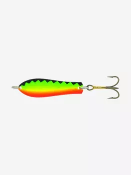 Блесна для рыбалки Kuusamo Professor 4, 50/6 BL/GR/FYe/FR-S (колеблющаяся), Зеленый