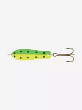 Блесна для рыбалки Kuusamo Professor 4, 50/6 GR/FYe-S (колеблющаяся), Зеленый