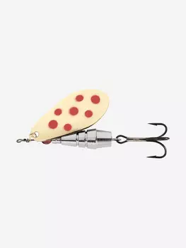 Блесна для рыбалки Kuusamo Taimen-Lippa 18гр. R/B-B (вращающаяся), Бежевый