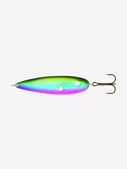 Блесна для рыбалки Kuusamo Tundra 85/19 BL/Li/BLU/GR-S (колеблющаяся), Зеленый