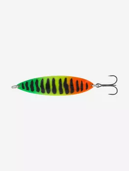 Блесна для рыбалки Kuusamo Vuono Varzuga Special 75/25 BL/GR/Fye/FR-B (колеблющаяся), Зеленый