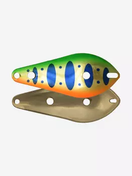 Блесна для рыбалки LureMax Atom 60мм, 10г, (колеблющаяся), Золотой