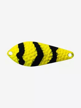 Блесна для рыбалки LureMax Atom-A, 32мм., 3 г., (колеблющаяся), Желтый