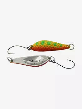 Блесна для рыбалки LureMax Atom-A, 32мм., 3 г., (колеблющаяся), Серебряный