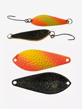 Блесна для рыбалки LureMax Atom-A, 32мм., 3 г., (колеблющаяся), Черный