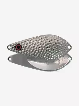 Блесна для рыбалки LureMax Atom-LM 67мм., 15 г., (колеблющаяся), Серебряный