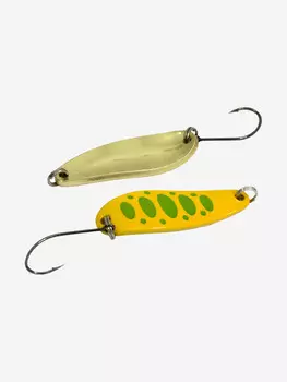Блесна для рыбалки LureMax Konga 37мм., 5 г., (колеблющаяся), Желтый