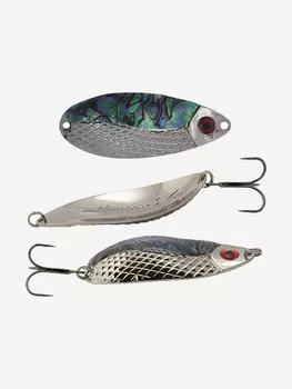 Блесна для рыбалки LureMax Mamba-S 62мм., 13 г., (колеблющаяся), Серебряный