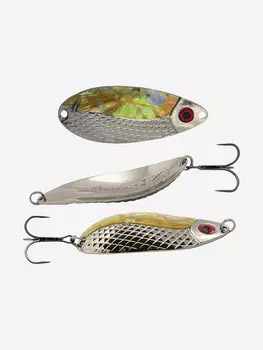 Блесна для рыбалки LureMax Mamba-S 62мм., 13 г., (колеблющаяся), Серебряный