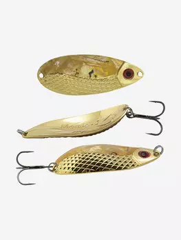 Блесна для рыбалки LureMax Mamba-S 62мм., 13 г., (колеблющаяся), Золотой