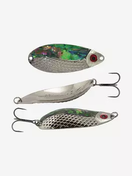 Блесна для рыбалки LureMax Mamba-S 62мм., 13 г., (колеблющаяся), Серебряный