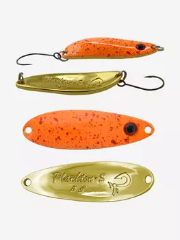 Блесна для рыбалки LureMax Plankton-S, 40 мм, 5г., (колеблющаяся), Золотой