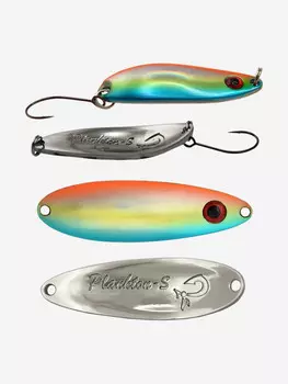 Блесна для рыбалки LureMax Plankton-S, 68 мм., 14 г., (колеблющаяся), Серебряный