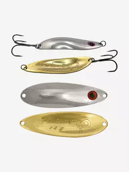 Блесна для рыбалки LureMax Plankton-S, 68 мм., 14 г., (колеблющаяся), Золотой