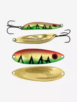 Блесна для рыбалки LureMax Plankton-S, 68 мм., 14 г., (колеблющаяся), Золотой