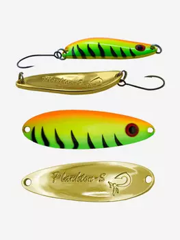 Блесна для рыбалки LureMax Plankton-S, 68 мм., 14 г., (колеблющаяся), Золотой