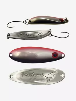 Блесна для рыбалки LureMax Plankton-S, 68 мм., 14 г., (колеблющаяся), Серебряный