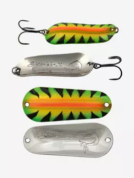 Блесна для рыбалки LureMax Shtorlek-M, 58 мм., 18 г., Серебряный