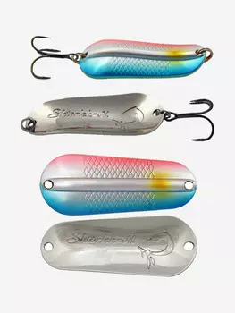 Блесна для рыбалки LureMax Shtorlek-M, 58 мм., 12 г., Серебряный