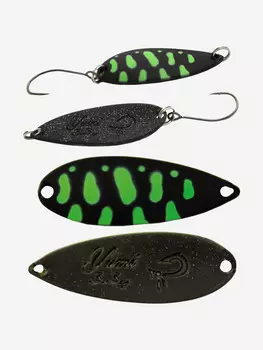 Блесна для рыбалки LureMax Yumi, 34мм., 3,3 г., (колеблющаяся), Черный