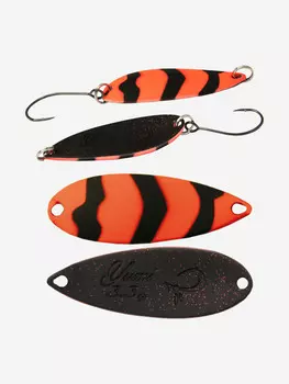 Блесна для рыбалки LureMax Yumi, 34мм., 3,3 г., (колеблющаяся), Черный