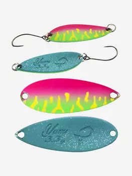 Блесна для рыбалки LureMax Yumi, 34мм., 3,3 г., (колеблющаяся), Синий