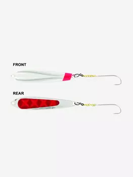 Блесна для рыбалки вертикальная зимняя Kuusamo Varma 45/5 HS-R, Серебряный