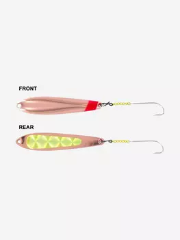 Блесна для рыбалки вертикальная зимняя Kuusamo Varma 45/5 HC-G, Розовый