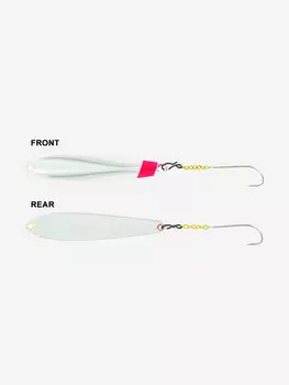 Блесна для рыбалки вертикальная зимняя Kuusamo Varma 45/5 S, Серый