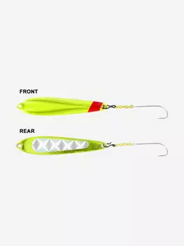 Блесна для рыбалки вертикальная зимняя Kuusamo Varma 45/5 HB-S, Желтый