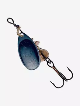 Блесна для рыбалки вертушка Mepps AGLIA 00, Black, 1 штука, Черный