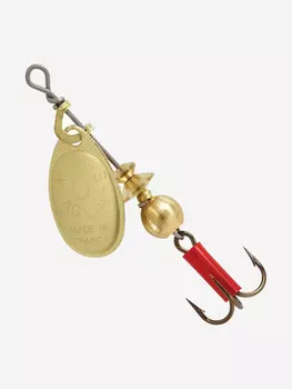 Блесна для рыбалки вертушка Mepps AGLIA 0, Gold, 1 штука, Золотой