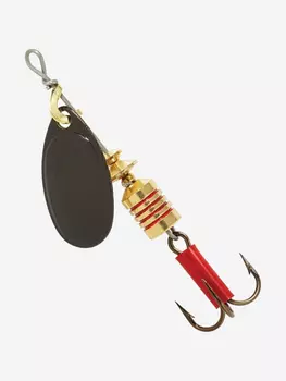 Блесна для рыбалки вертушка Mepps AGLIA 1, Black, 1 штука, Черный
