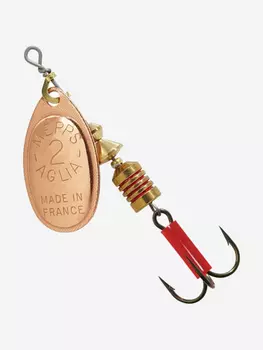 Блесна для рыбалки вертушка Mepps AGLIA 2, Copper, 1 штука, Коричневый