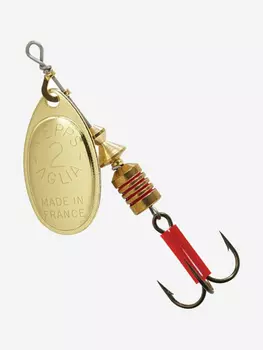 Блесна для рыбалки вертушка Mepps AGLIA 2, Gold, 1 штука, Золотой